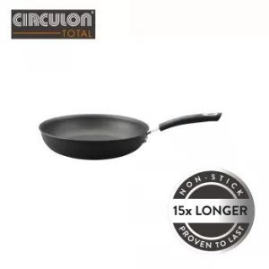 Image of Circulon Total Hard Ano 22cm Frying Pan Black