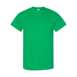 Image of Gildan Mens Heavy Cotton Short Sleeve T-Shirt (Pack Of 5) (S) (Irish Green)