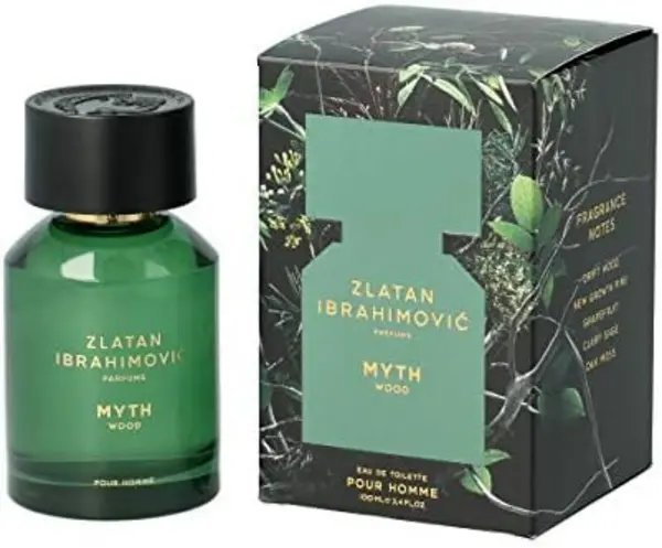 Image of Zlatan Ibrahimovic Myth Wood Eau de Toilette For Him 100ml
