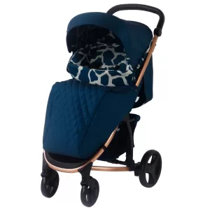 Image of My Babiie MB200 Dani Dyer Navy Giraffe Pushchair