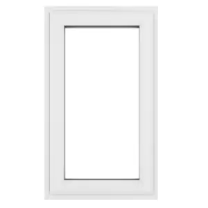 Image of Crystal uPVC Window A Rated Right Hand Side Hung 610mm x 965mm Clear Glazing - White