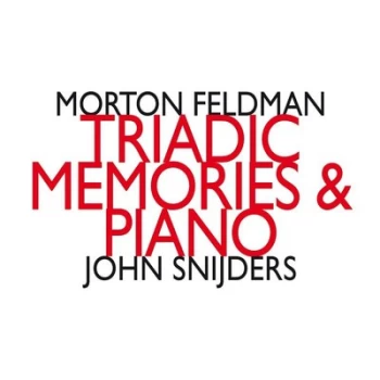 Image of Morton Feldman Triadic Memories & Piano by Morton Feldman CD Album