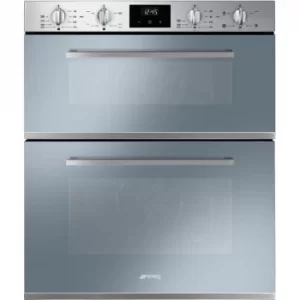 Image of SMEG Cucina DUSF400S Integrated Electric Double Oven