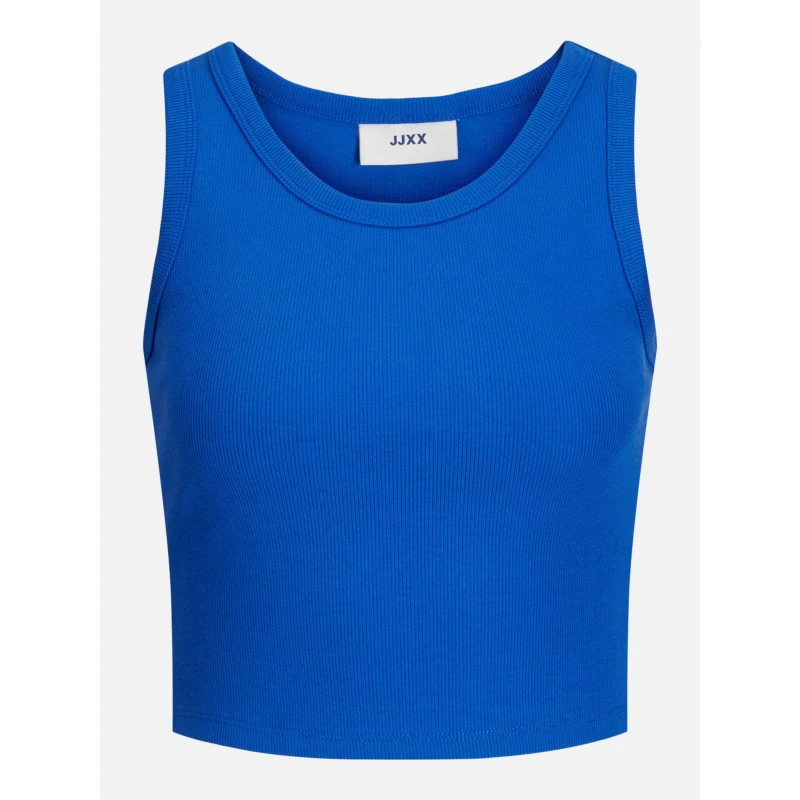 Image of JJXX Fallon Sleeveless Ribbed Top Ladies Blue Iolite female 10 (S)
