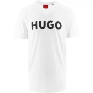 Image of HUGO Open White Dulivio T-Shirt