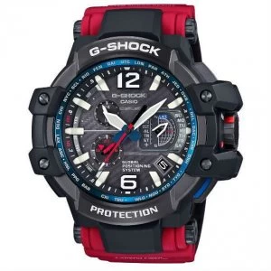 Image of Casio G SHOCK GRAVITYMASTER Analog Watch GPW 1000RD 4A Black Red