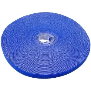 Image of LTC Pro Roll Cable Management Hook and Loop Tape (Blue)