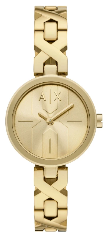 Image of Armani Exchange AX5831 Two-Hand Quartz (32mm) Gold Dial / Watch