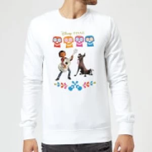 Image of Coco Miguel Logo Sweatshirt - White