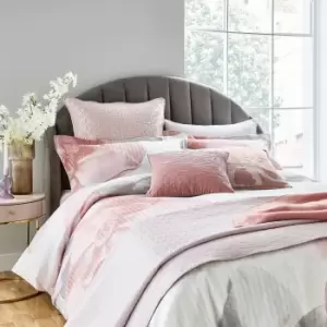 Image of Ted Baker Photo Magnolia Double Duvet Cover, Pink