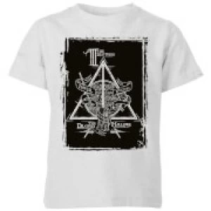 Image of Harry Potter Three Brothers Kids T-Shirt - Grey - 3-4 Years