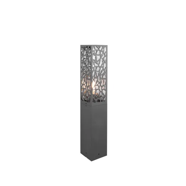 Image of Cooper Modern Outdoor Pedestal Light Anthracite IP44