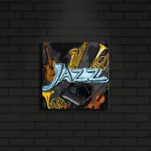 Image of 2828?ACT-4 Multicolor Decorative LED Lighted Canvas Painting