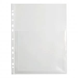 Image of Elite A4 Expanding Punched Pocket Polypropylene Top Opening 200 Micron