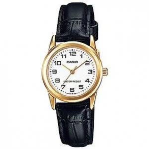 Image of Casio Ladies Stainless Steel Watch - LTP-V001GL-7