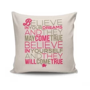 Image of NKRLNT-037 Multicolor Cushion