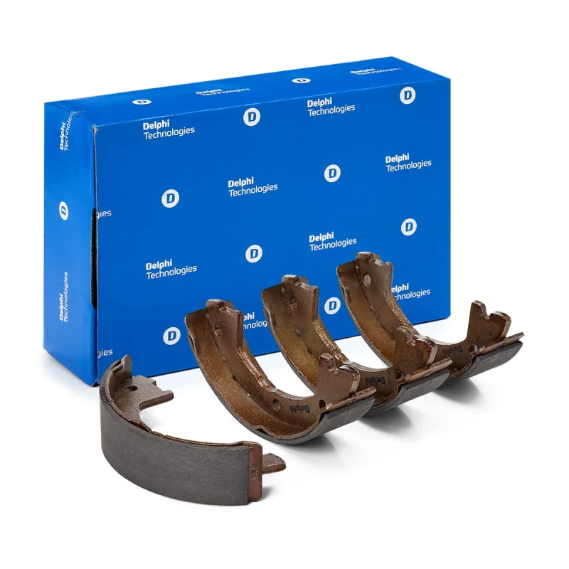 Image of RIDEX 70B0338 Brake Shoes Rear Axle, Ø: 172mm Brake Shoe Set (70)