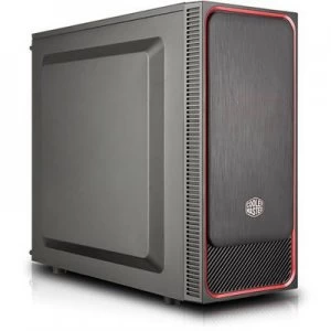 Image of Cooler Master MasterBox E500L Midi tower PC casing Black, Red Built-in fan