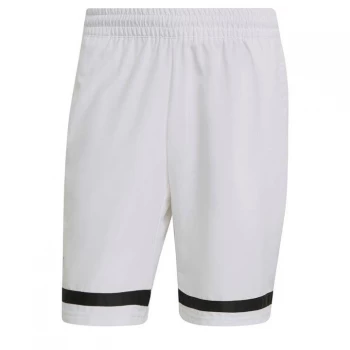 Image of adidas Tennis Club Shorts - White/Black