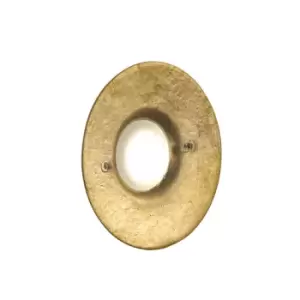 Image of Murano Decorative Flush Ceiling Light Gold