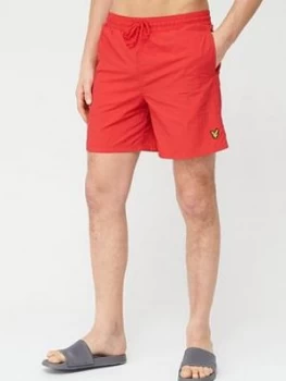 Image of Lyle & Scott Plain Swimshort - Red