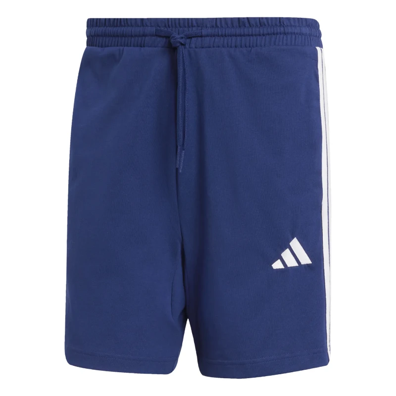 Image of Adidas SPORTSWEAR Essential 3-Band Shorts blue Men M;XL