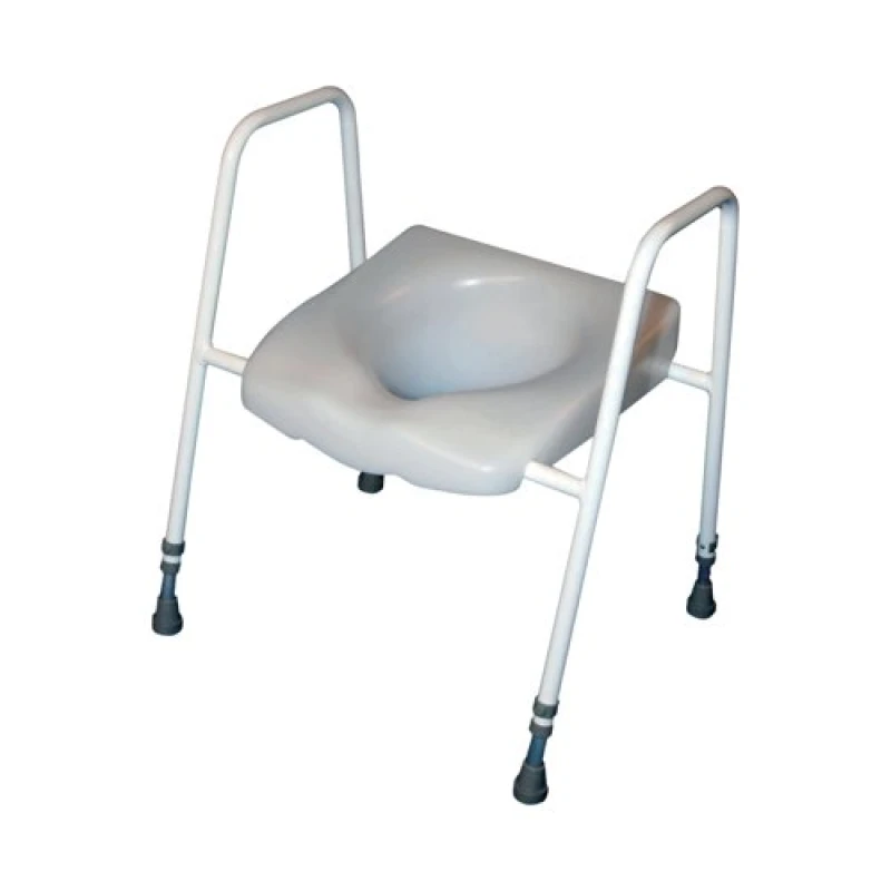 Image of Aidapt President Raised Toilet Seat and Frame VR219