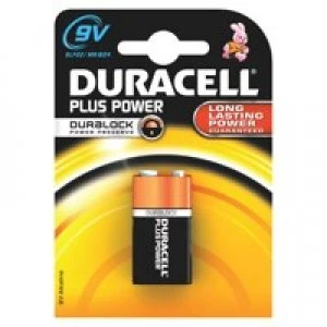 Image of Duracell 9V Plus Batteries PK1
