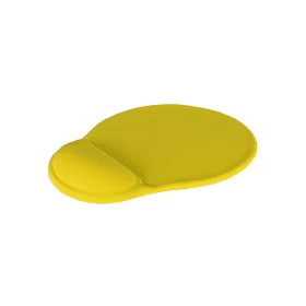 Image of Mousepad with Gel Wrist Support - Yellow