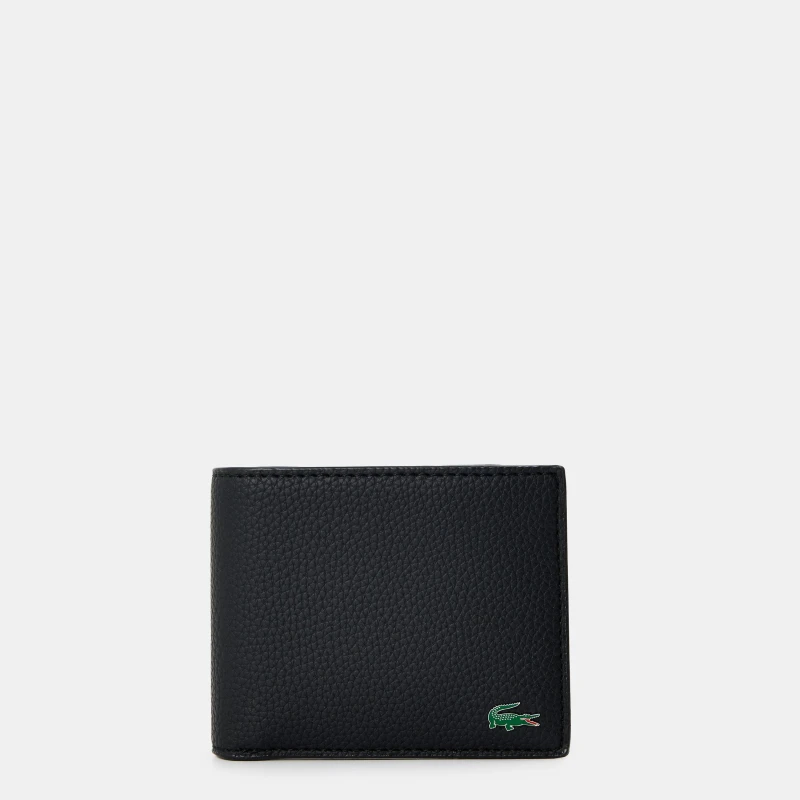 Image of Lacoste Billfold Wallet Black One Size
