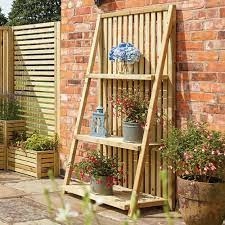 Image of Rowlinson Garden Creations Plant Stand Softwood