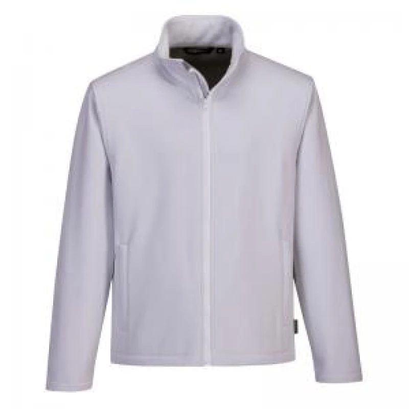Image of Portwest Mens Print and Promo Softshell Jacket TK20WHRS Colour: White