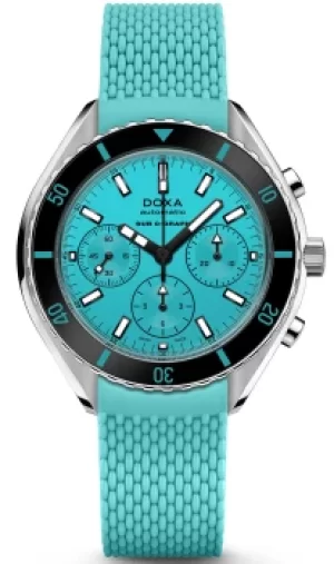 Image of Doxa Watch SUB 200 C-Graph Aquamarine Rubber