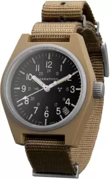Image of Marathon Watch General Purpose Desert Tan Quartz With Date GPQ