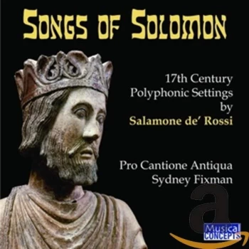 Image of Pro Cantione Antiqua - Songs of Solomon CD