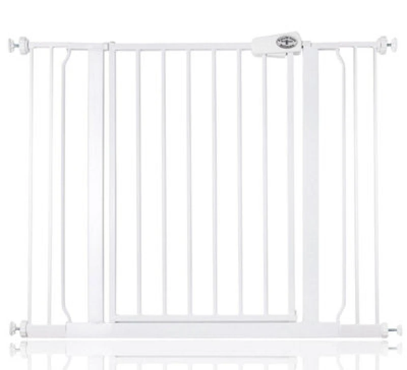 Image of Bettacare Easy Fit Gate, 100.8Cm - 108.8Cm, White, Pressure Fit Stair Gate, Baby Gate For Doors Hallways And Spaces