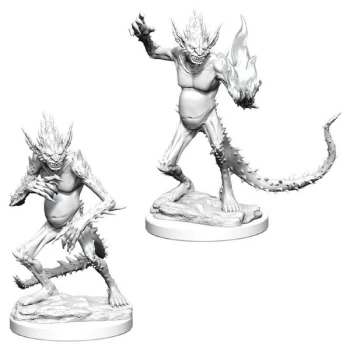 Image of D&D Nolzur's Marvelous Unpainted Miniatures (W16) - Barbed Devils