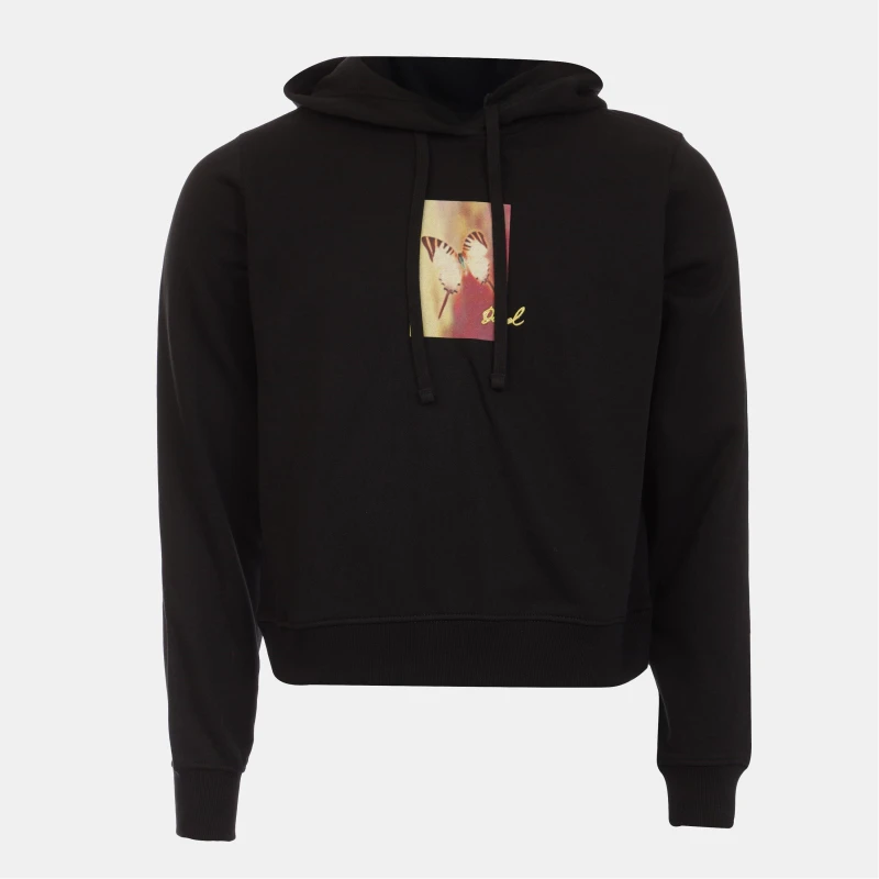 Image of Diesel F-Reggy Hooded Sweatshirt Black female XS