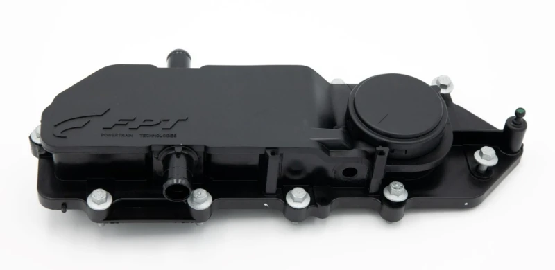 Image of IVECO 504132147 Valve, engine block breather with gasket/seal Plastic Valve,engine block breather (3886)