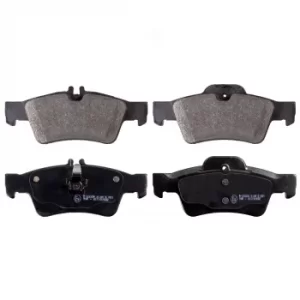 Image of Brake Pad set ADU174203 by Blue Print Rear Axle