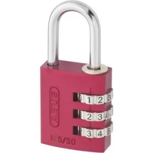 Image of ABUS ABVS46615 Padlock 31.5mm Red Combination