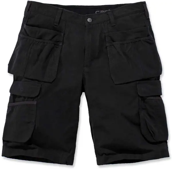 Image of Carhartt Steel Multipocket Shorts, black, Size 40