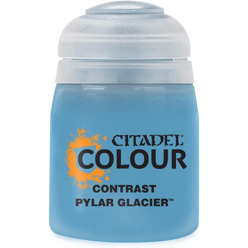Image of Citadel Games Workshop Colour Contrast: Pylar Glacier (18ml) Paint Multi