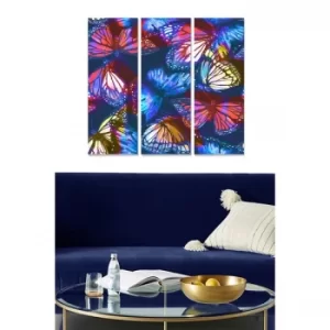 Image of MDF265711742 Multicolor Decorative MDF Painting (3 Pieces)