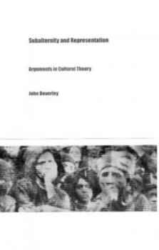 Image of Subalternity and Representation by John Beverley Paperback