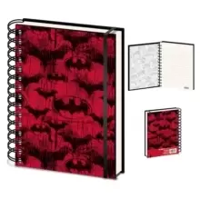 Image of Batman (Red) A5 Wiro Notebook