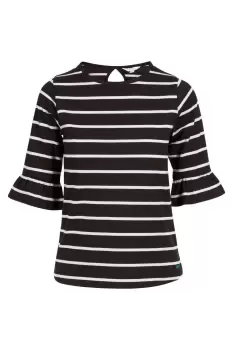 Image of Hokku Contrast Striped T-Shirt