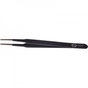 Image of C.K. T2360D SD tweezers 2a SA-ESD Flat, round, fine 120 mm