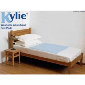 Image of Kylie Bed Pad - 91 x 91cm - Blue