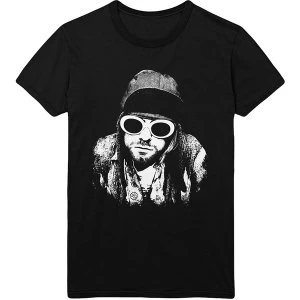 Image of Kurt Cobain - One Colour Mens Medium T-Shirt - Black
